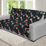 Baby Axolotl Pattern Print Futon Protector