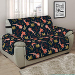 Baby Axolotl Pattern Print Half Sofa Protector