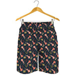 Baby Axolotl Pattern Print Men's Shorts