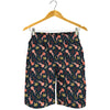 Baby Axolotl Pattern Print Men's Shorts