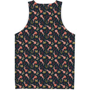 Baby Axolotl Pattern Print Men's Tank Top