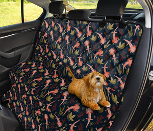 Baby Axolotl Pattern Print Pet Car Back Seat Cover