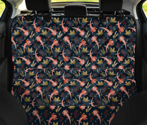 Baby Axolotl Pattern Print Pet Car Back Seat Cover