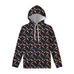 Baby Axolotl Pattern Print Pullover Hoodie