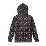 Baby Axolotl Pattern Print Pullover Hoodie
