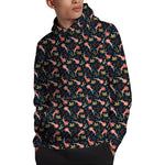 Baby Axolotl Pattern Print Pullover Hoodie