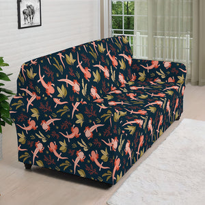 Baby Axolotl Pattern Print Sofa Cover