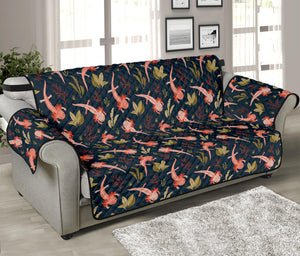 Baby Axolotl Pattern Print Sofa Protector