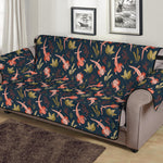 Baby Axolotl Pattern Print Sofa Protector