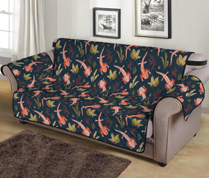 Baby Axolotl Pattern Print Sofa Protector