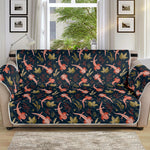 Baby Axolotl Pattern Print Sofa Protector