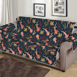 Baby Axolotl Pattern Print Sofa Protector