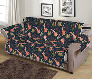 Baby Axolotl Pattern Print Sofa Protector