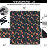 Baby Axolotl Pattern Print Sofa Protector