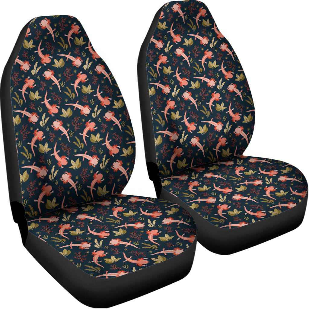 Baby Axolotl Pattern Print Universal Fit Car Seat Covers