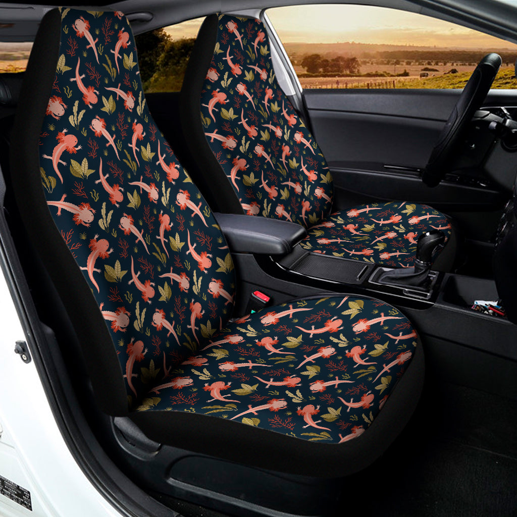 Baby Axolotl Pattern Print Universal Fit Car Seat Covers