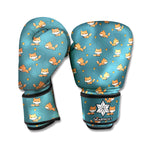 Baby Fox Pattern Print Boxing Gloves