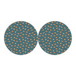 Baby Fox Pattern Print Car Coasters