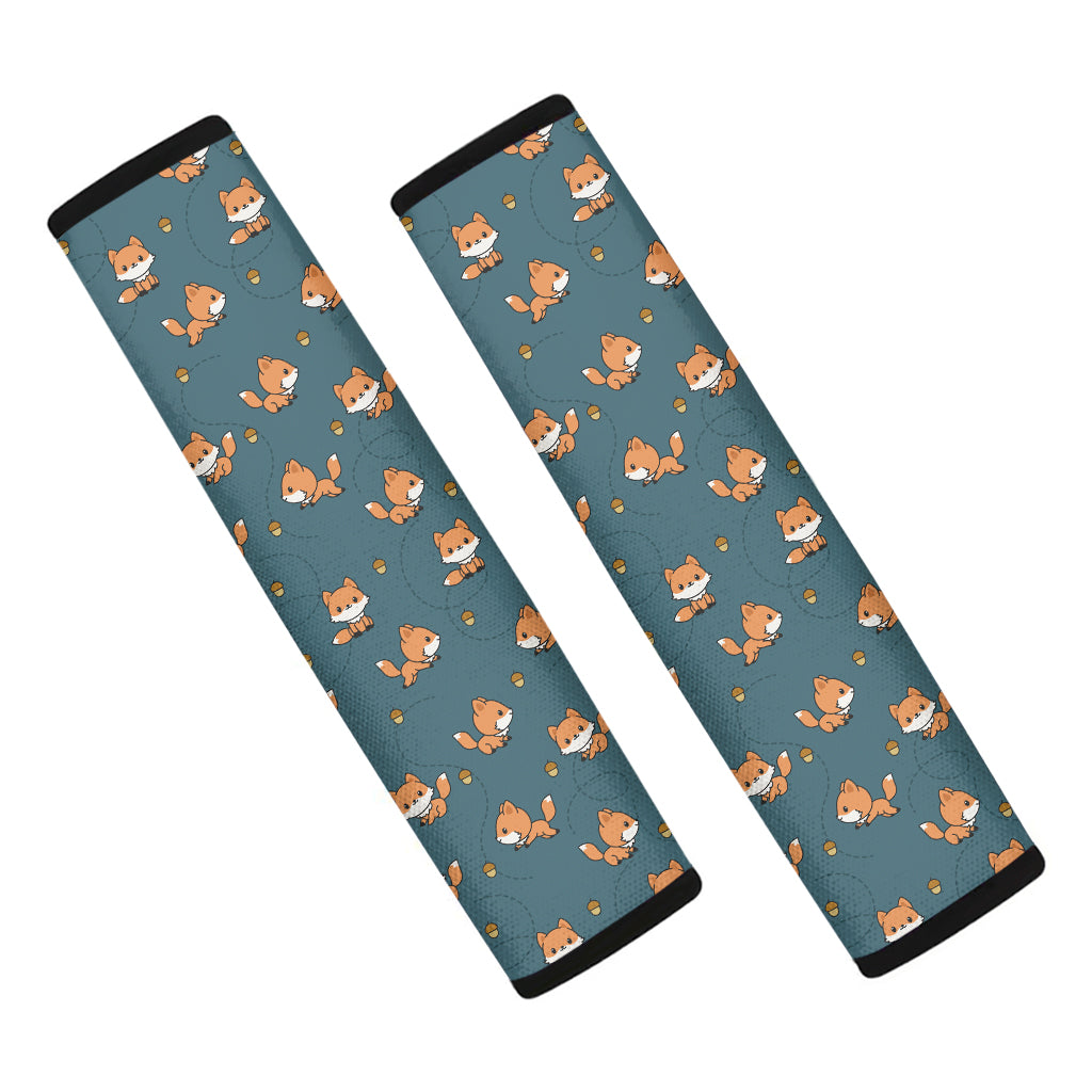 Baby Fox Pattern Print Car Seat Belt Covers