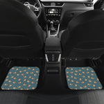 Baby Fox Pattern Print Front and Back Car Floor Mats