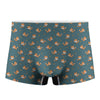 Baby Fox Pattern Print Men's Boxer Briefs