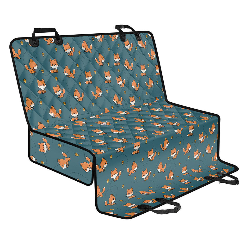 Baby Fox Pattern Print Pet Car Back Seat Cover