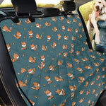 Baby Fox Pattern Print Pet Car Back Seat Cover