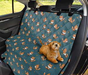 Baby Fox Pattern Print Pet Car Back Seat Cover