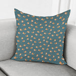 Baby Fox Pattern Print Pillow Cover