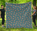 Baby Fox Pattern Print Quilt