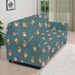 Baby Fox Pattern Print Sofa Cover