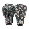 Baby Koala And Floral Pattern Print Boxing Gloves