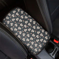 Baby Koala And Floral Pattern Print Car Center Console Cover