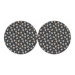 Baby Koala And Floral Pattern Print Car Coasters