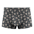 Baby Koala And Floral Pattern Print Men's Boxer Briefs