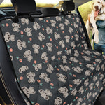 Baby Koala And Floral Pattern Print Pet Car Back Seat Cover