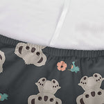 Baby Koala And Floral Pattern Print Sofa Cover