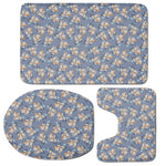 Baby Koala Pattern Print 3 Piece Bath Mat Set