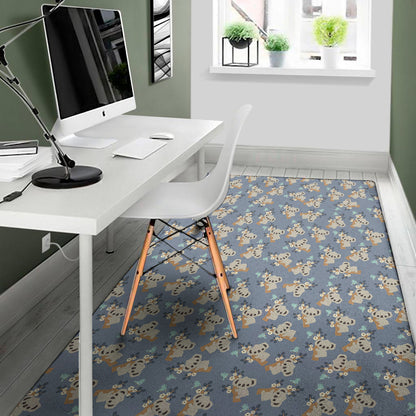 Baby Koala Pattern Print Area Rug