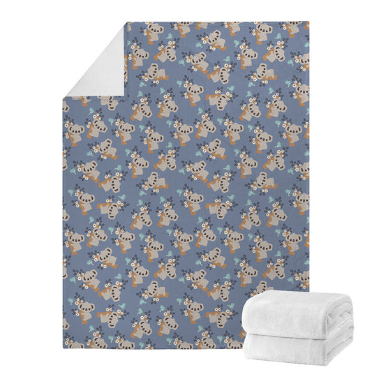 Baby Koala Pattern Print Blanket