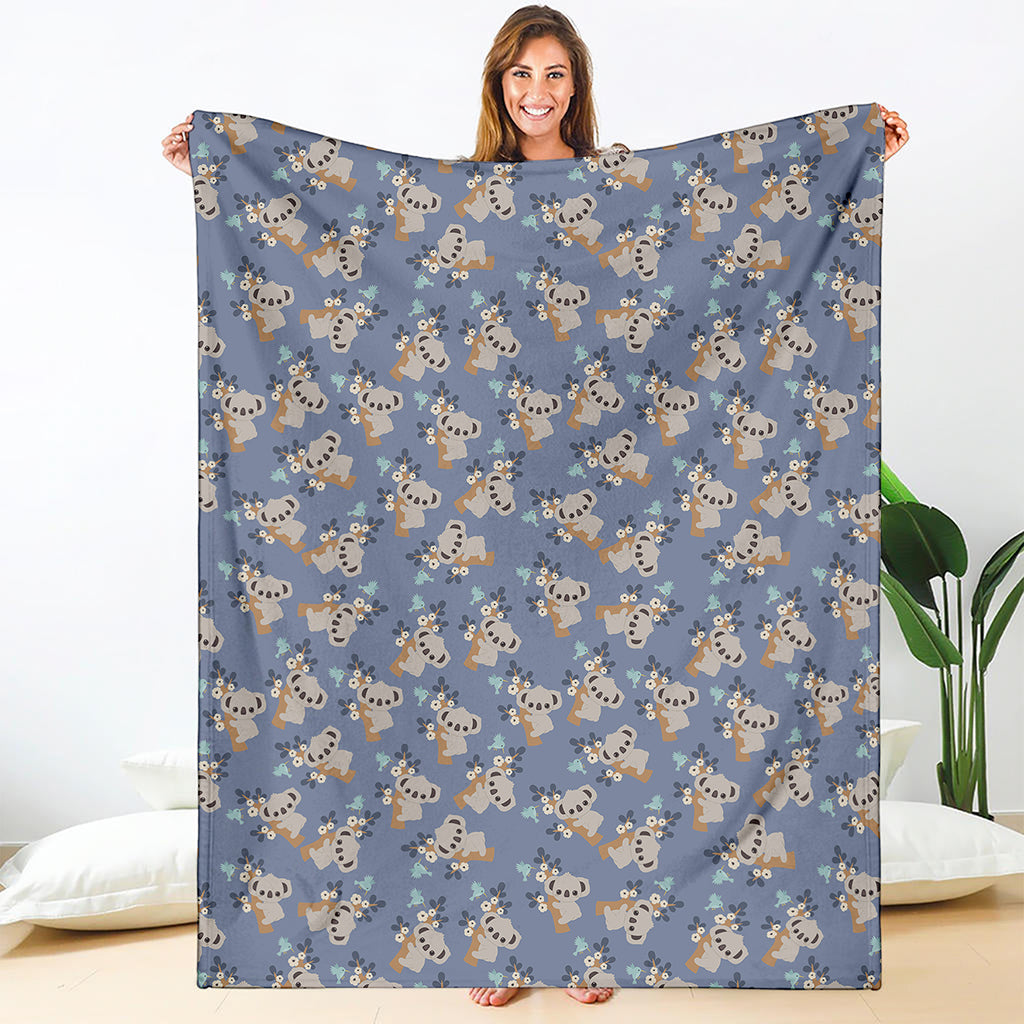 Baby Koala Pattern Print Blanket