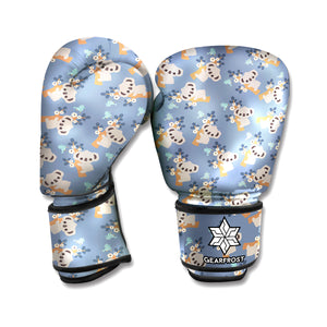 Baby Koala Pattern Print Boxing Gloves