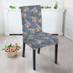 Baby Koala Pattern Print Dining Chair Slipcover