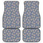 Baby Koala Pattern Print Front and Back Car Floor Mats