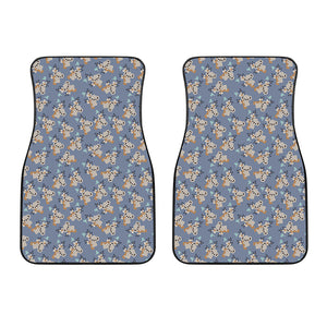 Baby Koala Pattern Print Front Car Floor Mats