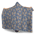 Baby Koala Pattern Print Hooded Blanket