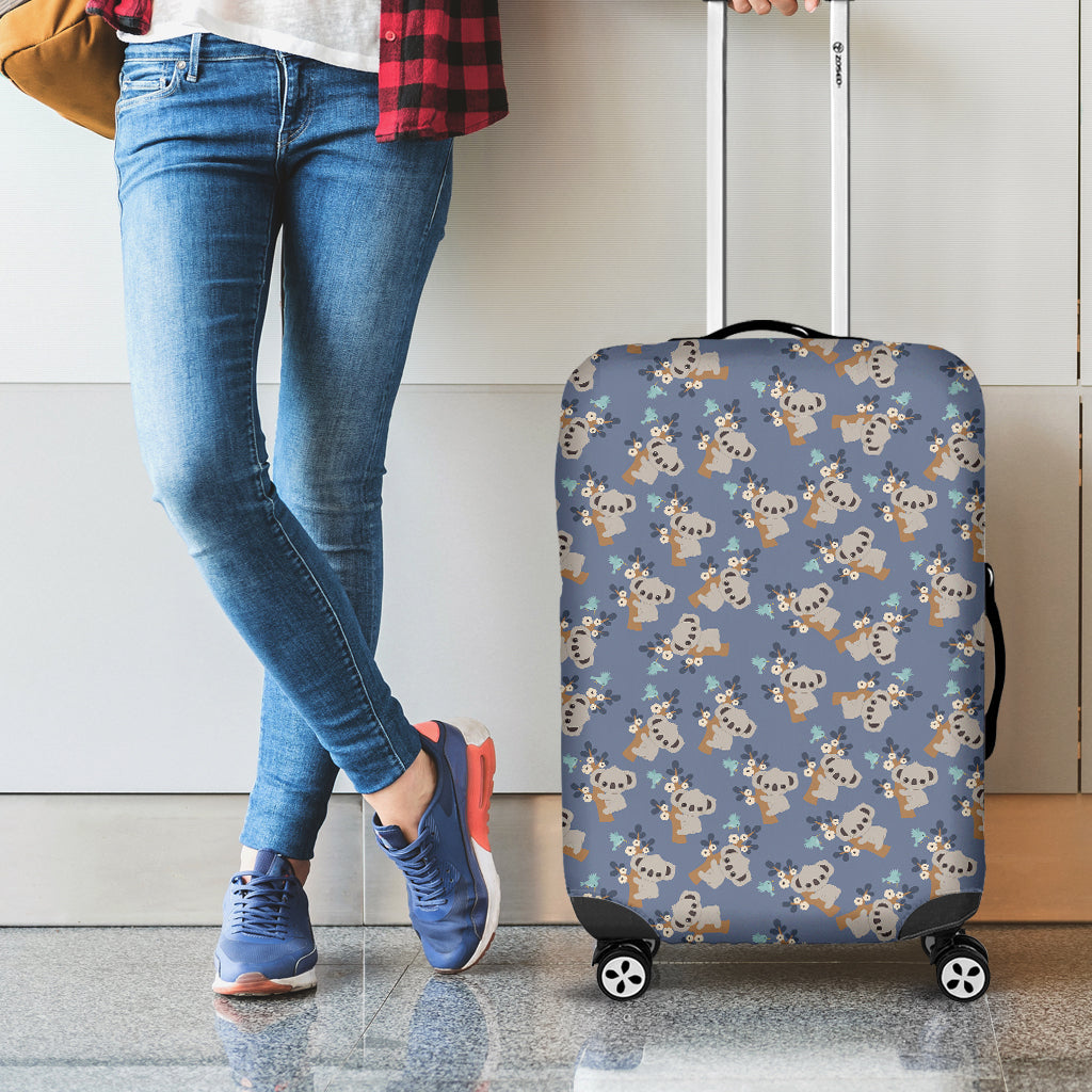 Baby Koala Pattern Print Luggage Cover