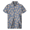 Baby Koala Pattern Print Men's Short Sleeve Shirt