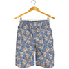 Baby Koala Pattern Print Men's Shorts