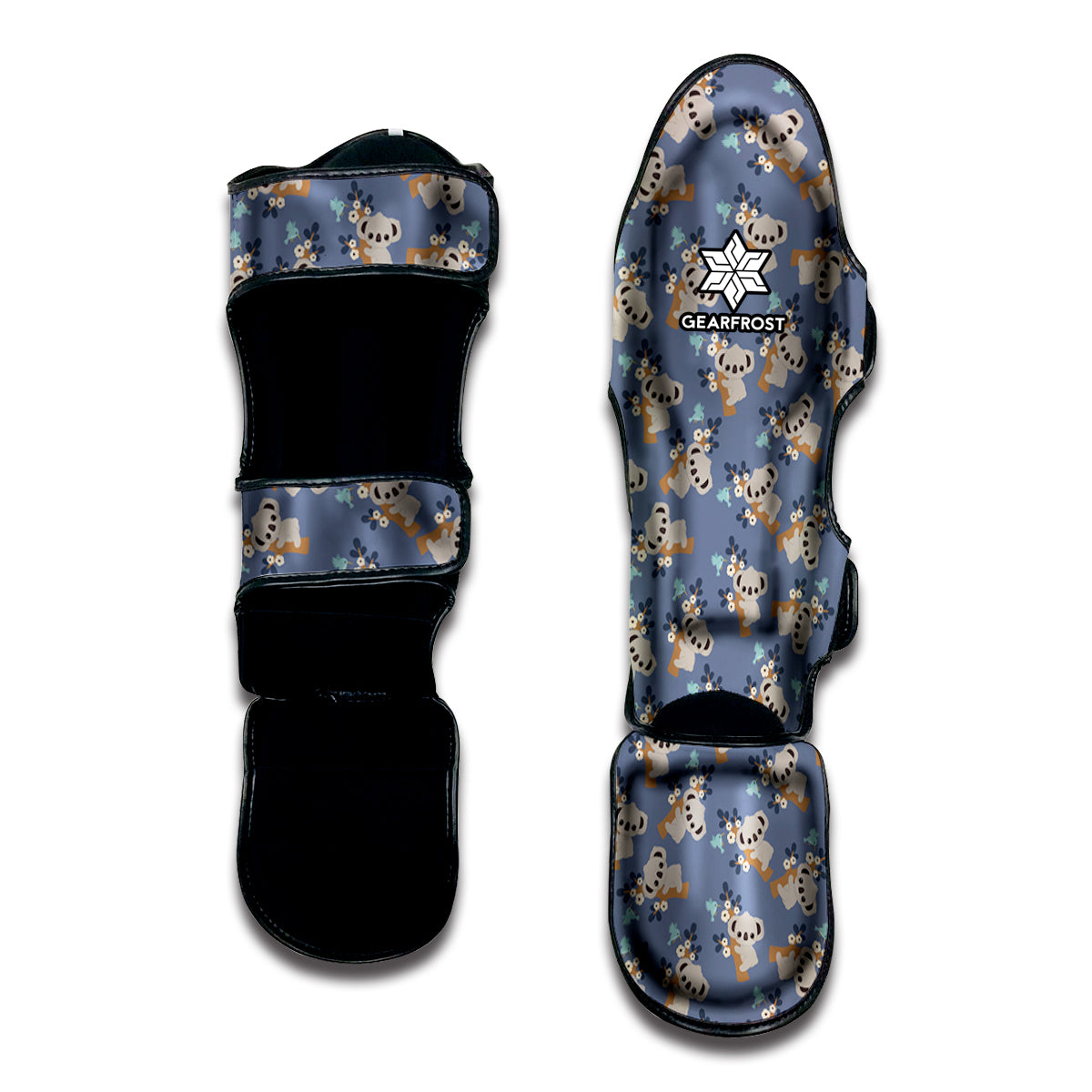 Baby Koala Pattern Print Muay Thai Shin Guard
